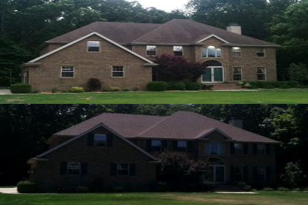 Roof Cleaning in Bloomington, Illinois